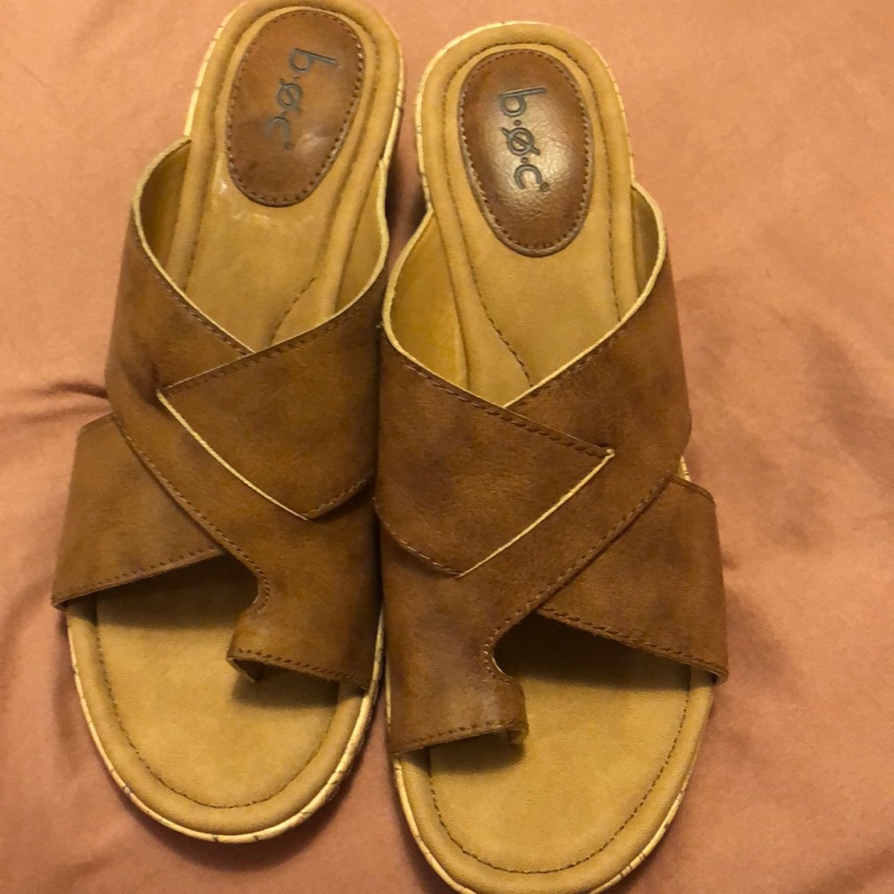 b.o.c sandals NWOT nothing wrong with them just don’t wear them. Size 9M